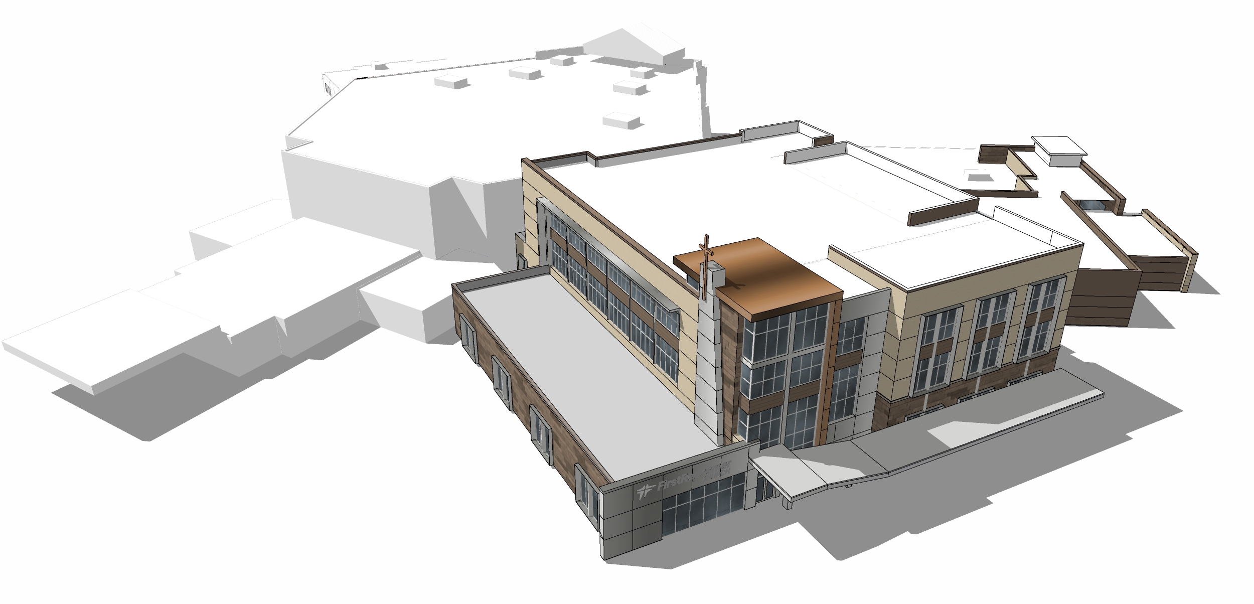 adult model on white